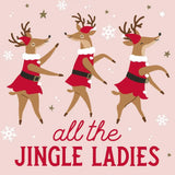 Jingle Ladies | Holiday Cocktail Napkins | 20ct