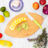 Football Shaped Cutting + Charcuterie Board