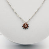 Shine Salvaged Copper + Steel Adjustable Necklace
