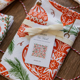 Ornament Tea Towel