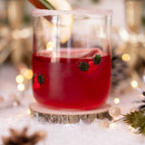 Holly Leaf Icon Glass