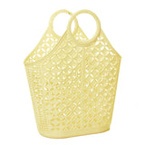 Yellow Atomic Tote Jelly Bag