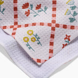 Fall Flowers Tea Towel