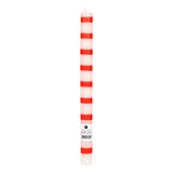 Red & White Stripe Candles