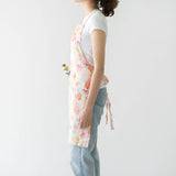 Floral Linen Daily Apron