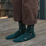 Socks that Protect Woodpeckers