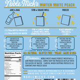 Winter White Peach Bellini Frozen Cocktail