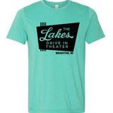 Lakes Drive In Retro Brighton T-shirt
