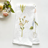 Garden Flowers | Cotton Flour Sack Tea Towel