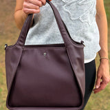 Jenna Kator | Northern Michigan Handbag | Plum