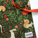 Evergreen Christmas Forest Apron