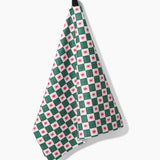 Jolly Grid Tea Towel