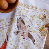 12 Days of Christmas Tea Towel