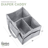 Gray Diaper Caddy