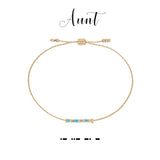 Morse Code Bracelet | Aunt