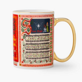 Christmas Carolers Porcelain Mug