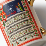 Christmas Carolers Porcelain Mug
