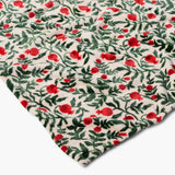 Christmastide Pomegranate Fleece Blanket