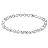 enewton | Classic Grateful Pattern 4mm Bead Bracelet | Sterling