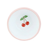Cherry Red Enamel Bowl