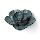 Navy Poppy Ceramic Flower