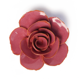 Blush Pink Ranunculus Ceramic Flower
