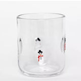 Snowman Icon Glass