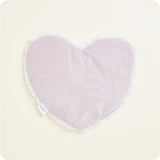 Marshmallow Lavender Warmies Heart Heat Pad