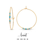 Morse Code Earrings | Aunt