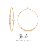 Morse Code Earrings | Bride