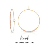 Morse Code Earrings | Loved