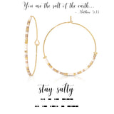 Morse Code Earrings | Stay Salty
