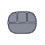 4 Section Suction Plate | Cloud Gray