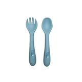 My First Silicone Utensils | Powder Blue