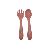 My First Silicone Utensils | Petunia Pink