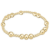 enewton | Hope Unwritten 3mm x 6mm Gold Bead Bracelet