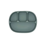 4 Section Suction Plate | Slate Blue