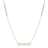 enewton | 15" Choker Simplicity Chain Gold | Hope Bliss | Silky White