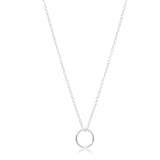 enewton | 16" Necklace Sterling | Halo Sterling Charm