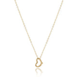 enewton | 16" Necklace Gold | Love Small Gold Charm