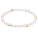 enewton | Gameday Flirty Presence Bracelet | White