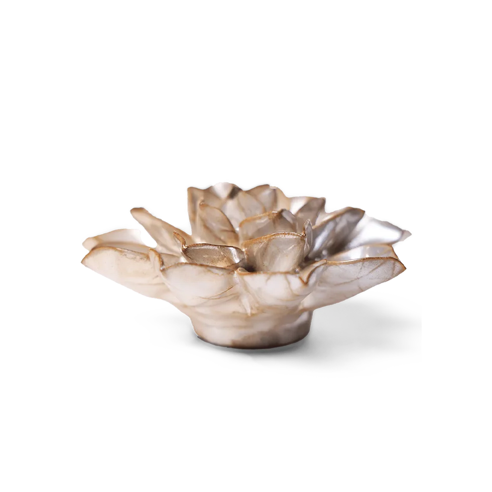 Metallic Frikartii Aster Ceramic Flower