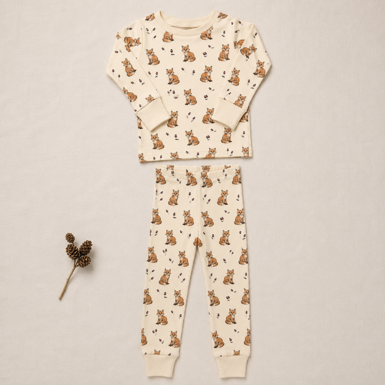 Kids Organic Long-Sleeve PJ Set | Little Wilds