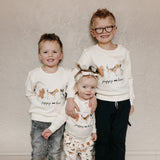 Kids Organic Crewneck Sweatshirt | Cats + Dogs