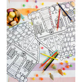 Gingerbread House Coloring Placemat