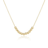 enewton | 16" Necklace Gold | Classic Beaded Bliss | 2.5mm Gold