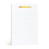 Pencil Lined Notepad