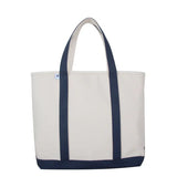 Jenna Kator | Great Lakes Canvas Tote | Natural/Navy