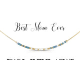 Morse Code Necklace | Best Mom Ever