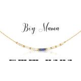 Morse Code Necklace | Boy Mama